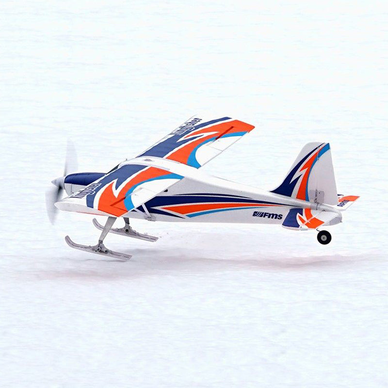 FMS 1400mm Kingfisher PNP with Reflex V2, Wheels, Floats, Skis, Flaps