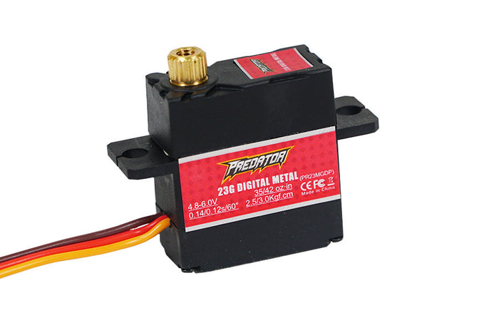 Predator 23g Analog Metal Gear Servo Positive With 330mm Wire