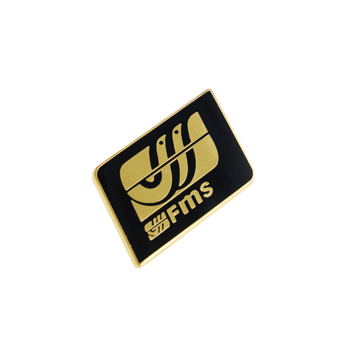 FMStival Gold Hard Enamel Pin