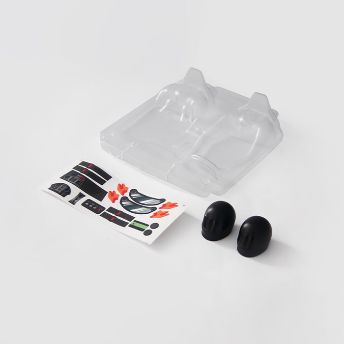 1:7 Ridge Racer U4 Cockpit (Clear) - FMS Model