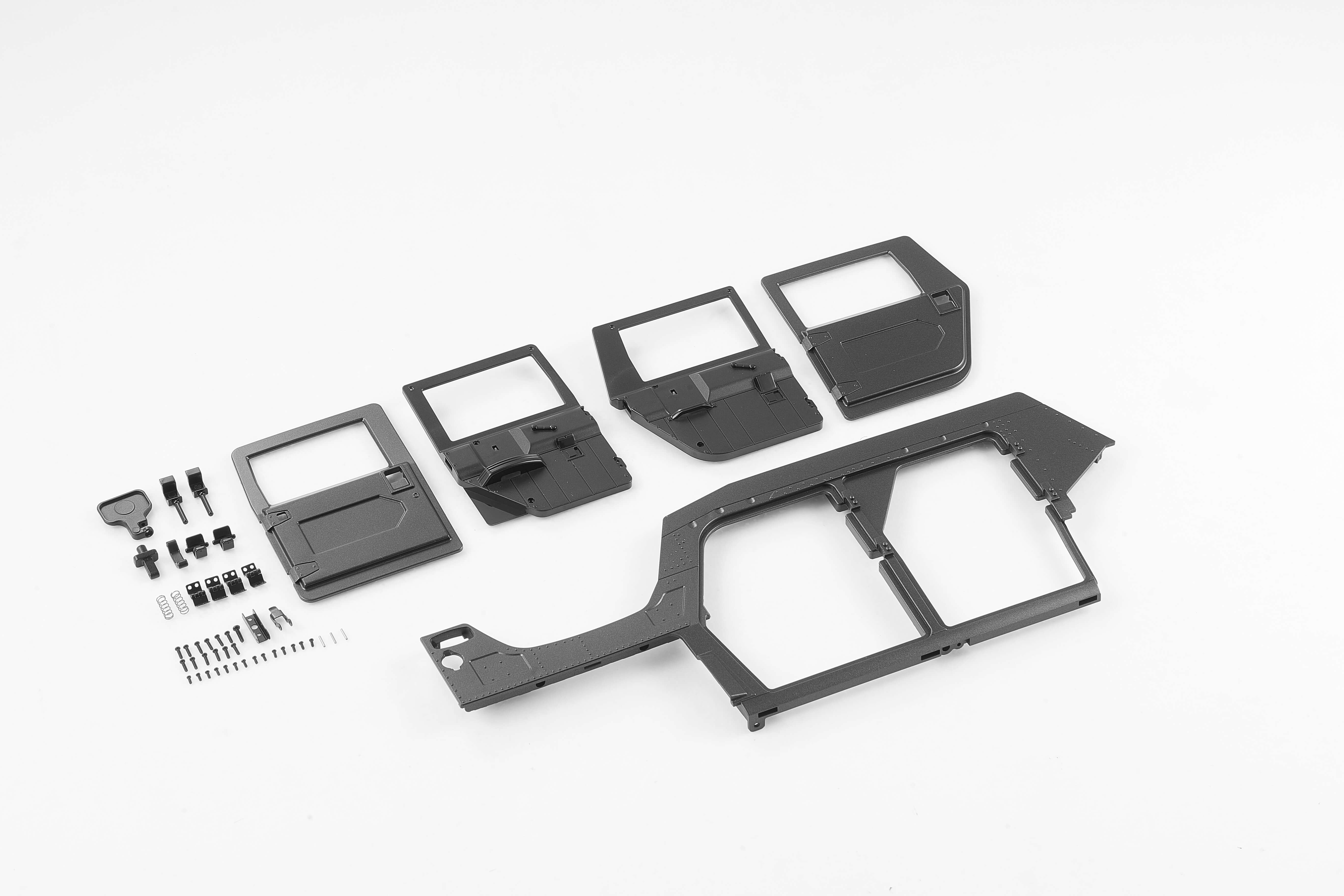 1:12 Hummer H1 LEFT DOOR SET (BLACK)