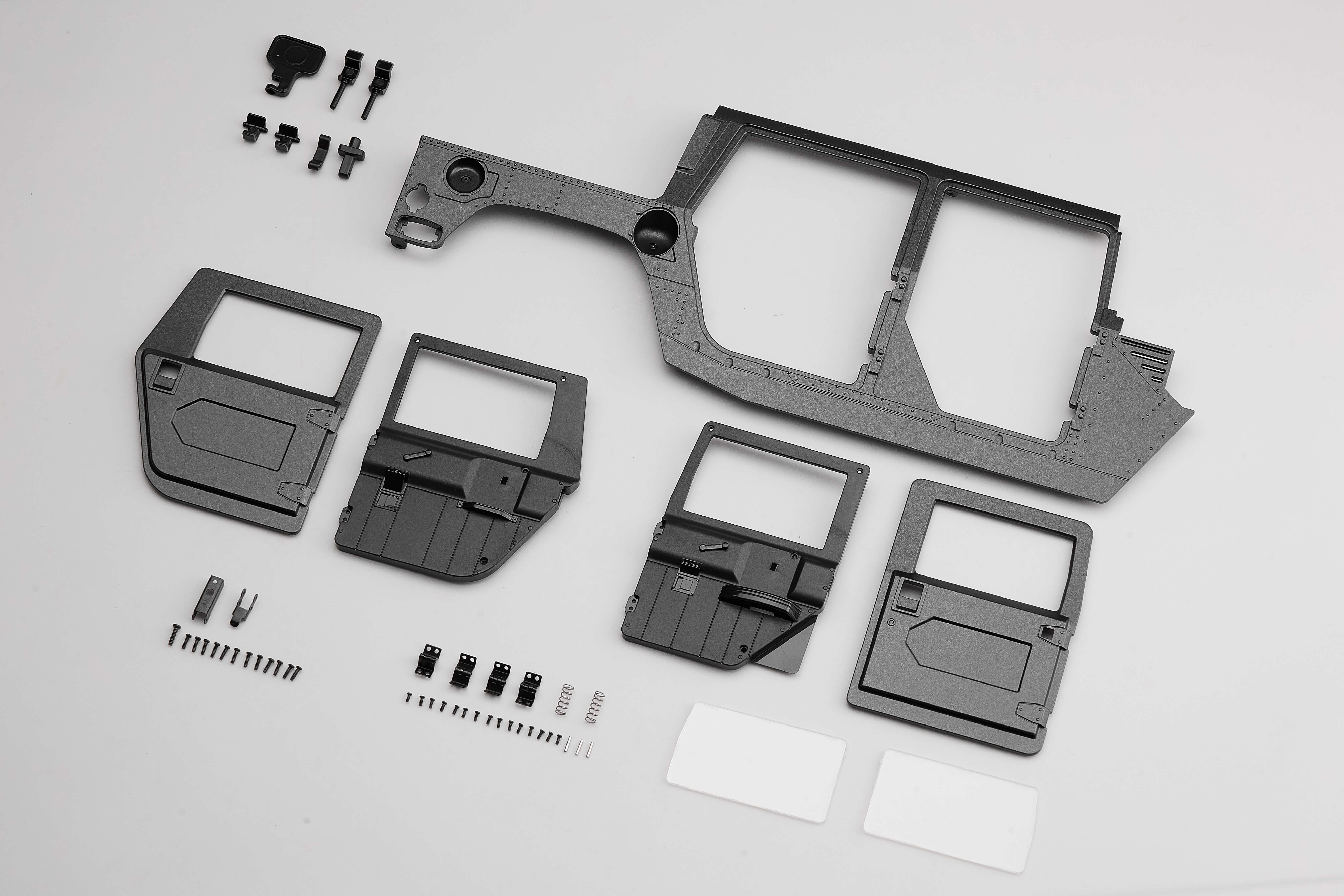 1:12 Hummer H1 RIGHT DOOR SET (BLACK)