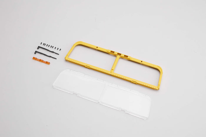 1:12 Hummer H1 FRONT WINDOW FRAME (YELLOW)