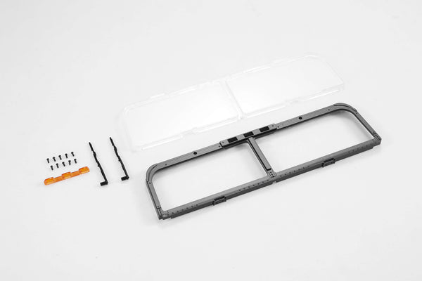 1:12 Hummer H1 FRONT WINDOW FRAME (BLACK)