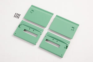 1:12 Land Rover DOOR SET GREEN PAINTED