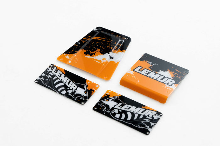 1:24 LEMUR CAR BOBY SHELL ORANGE