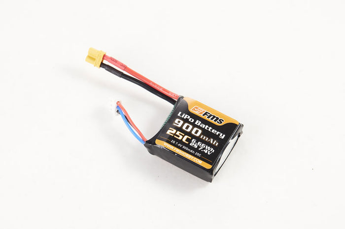 FMS LIPO BATTERY 7.4V 900mAh 25C XT30