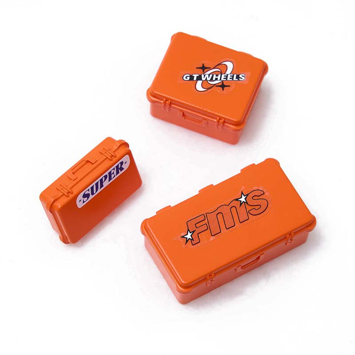 1:18/1:24 LUGGAGE BOX SET (ORANGE)