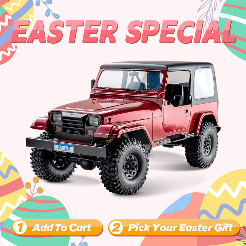 ROCHOBBY 1:10 Mashigan RC Rock Crawler RS Red 4WD