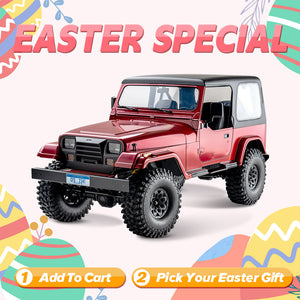 ROCHOBBY 1:10 Mashigan RC Rock Crawler RS Red 4WD