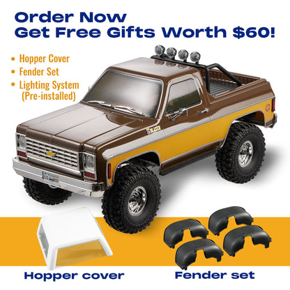 FMS 1:10 FCX10 Chevrolet K5 Blazer Off-Road RC Crawler RS