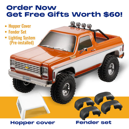 FMS 1:10 FCX10 Chevrolet K5 Blazer Off-Road RC Crawler RS