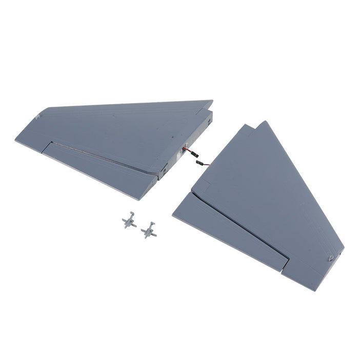 64mm F-16 Main Wing Set Battlefield Gray