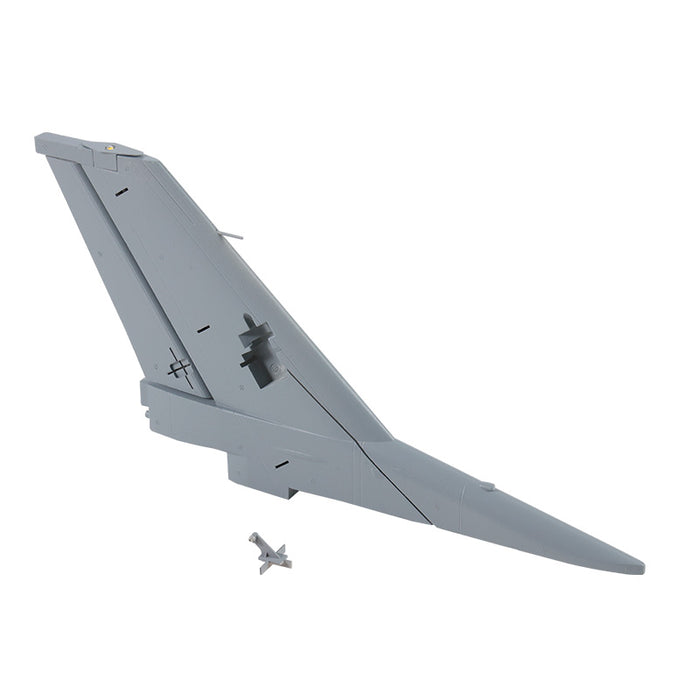 64mm F-16 Vertical Stabilizer Battlefield Gray