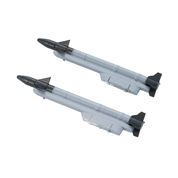 64mm F-16 Missile Set2
（pairing left & right）Battlefield Gray