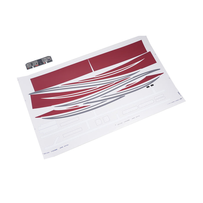 1500mm Cessna 182 Decal Sheet Red / Blue