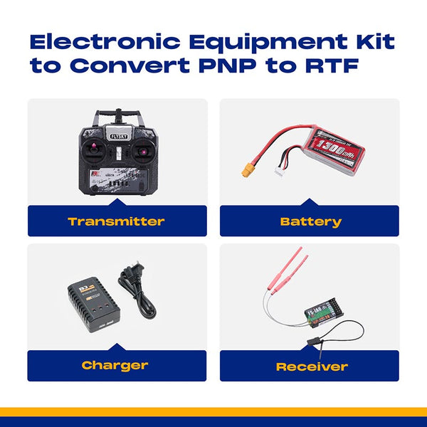 Electronic Equipment Kit to Convert PNP to RTF