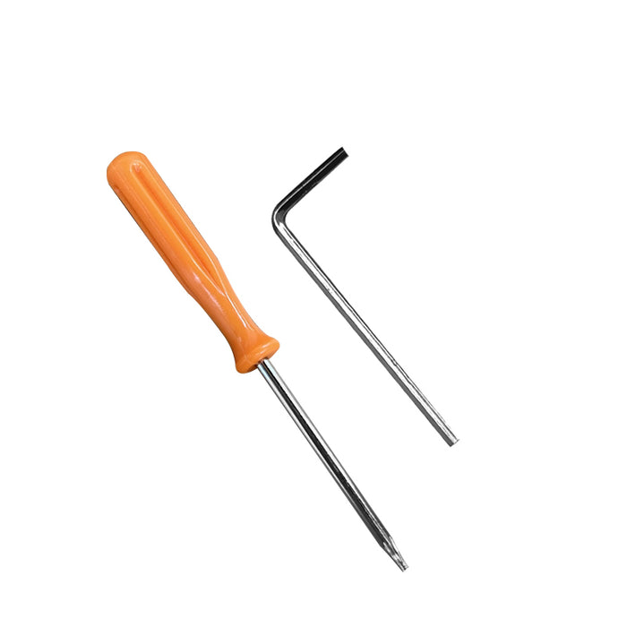 64mm F-16 Torx screwdriver and Ball-end hex wrench