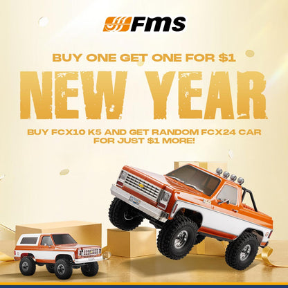 FMS 1:10 FCX10 Chevrolet K5 Blazer Off-Road RC Crawler RS