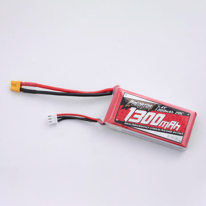 Battery 7.4V 1300mAh 20C XT30 Plug