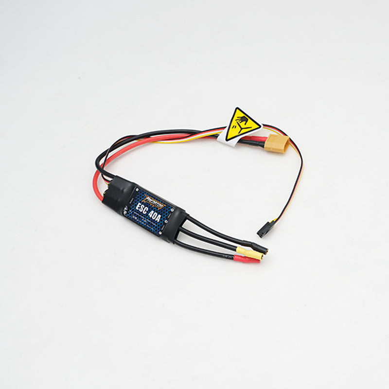 40A ESC- Special For 64mm F/A-18 Hornet, 64mm Rafale, 64mm J-10(With 260mm Input Cable, XT60)