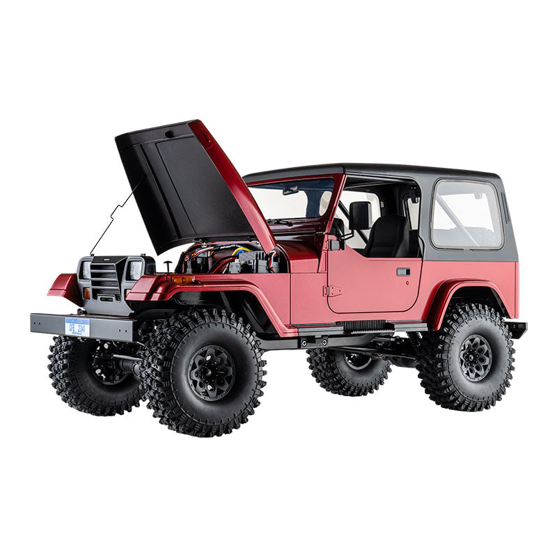 ROCHOBBY 1:10 Mashigan RC Rock Crawler RS Red 4WD