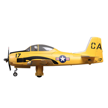 FMS 1400mm -55-1 T-28D Trojan V4 - Yellow - PNP - FMS Model