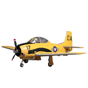 FMS 1400mm -55-1 T-28D Trojan V4 - Yellow - PNP - FMS Model