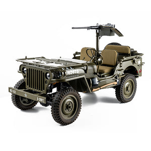 Anti-tank Gun/ Trailer/ Machine Gun/ Canvas Top for 1:6 / 1:12 1941 MB Scaler