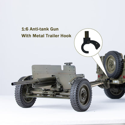 Anti-tank Gun/ Trailer/ Machine Gun/ Canvas Top for 1:6 / 1:12 1941 MB Scaler