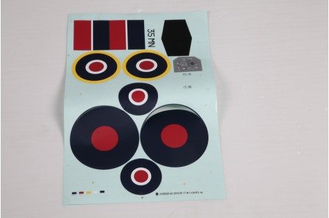 1100mm Typhoon Decal Sheet