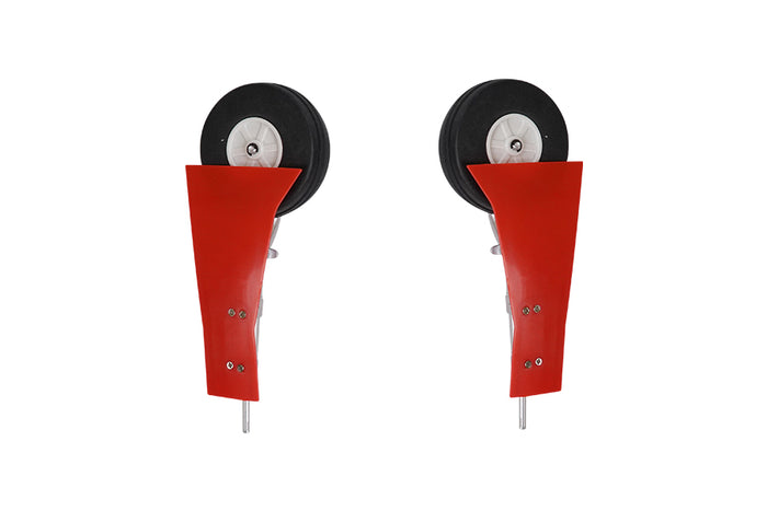 1100mm P-51 Dago Red Main Landing Gear Set