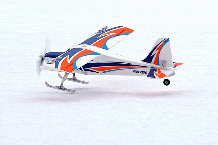 FMS 1400mm Kingfisher PNP with Reflex V2, Wheels, Floats, Skis, Flaps