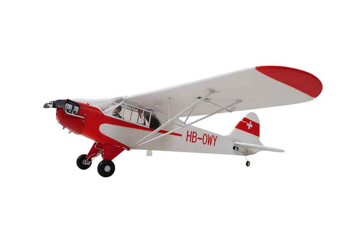 FMS 1400mm (55.1") J‑3 Cub V4 with Floats & Reflex V2, PNP