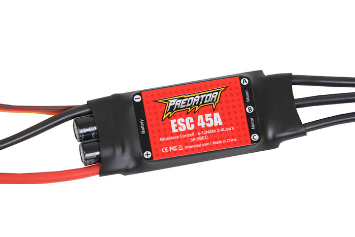 Predator 45A ESC For 1700mm PA-18, 1800mm Ranger