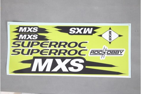 1100mm MXS Decal Sheet