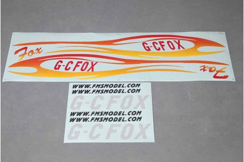 2300mm FOX Decal Sheet