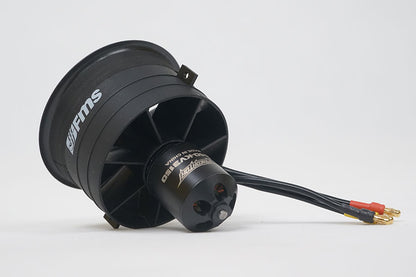 EDF System: 64mm Ducted fan (11-blade) with 2840-KV3150 Motor (4S)