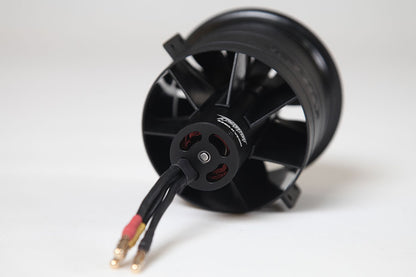 EDF System: 80mm Ducted fan (12-blade) with 3280-KV2100 inner runner motor (6S) V2