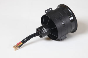 EDF System: 80mm Ducted fan (12-blade) with 3280-KV2100 inner runner motor (6S) V2