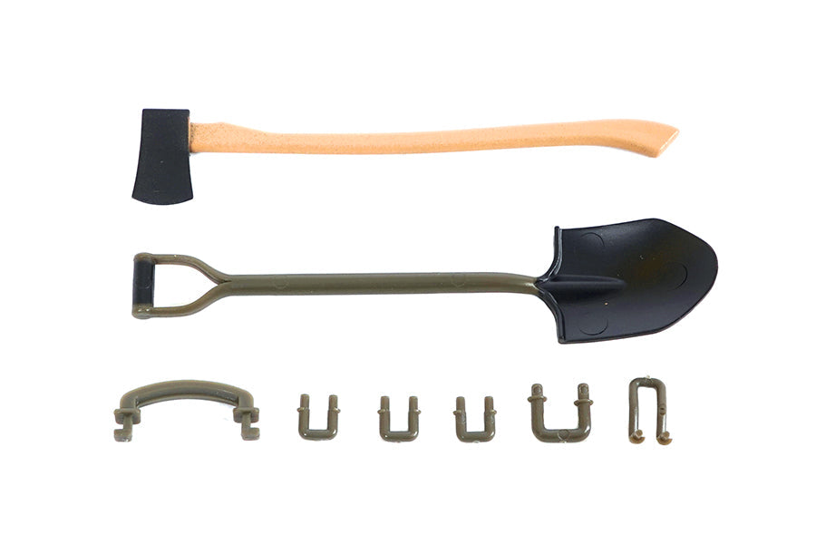 1:12 1941 MB Scaler AXE AND SHOVEL SET