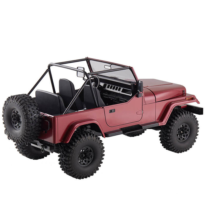 ROCHOBBY 1:10 Mashigan RC Rock Crawler RS Red 4WD (Only Shipped to Canada)