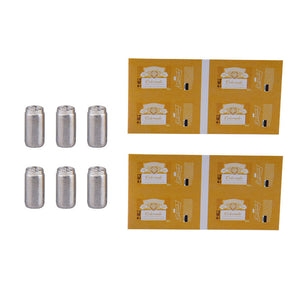 1:24 Mini Beer Cans 6Pcs Decoration