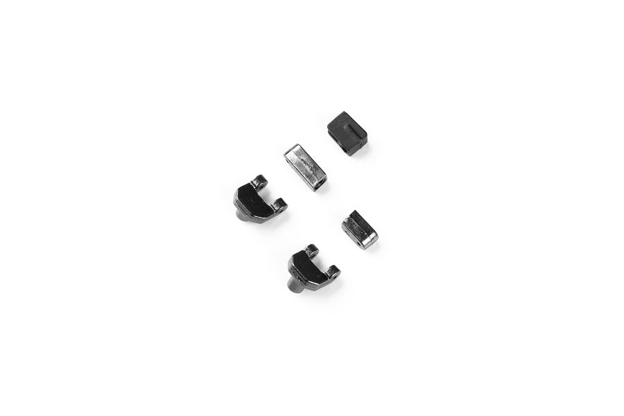 1:12 Jimny RC model rear door hinges set in black color