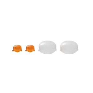 1:6 Jimny lens set with orange and clear covers for remote control models