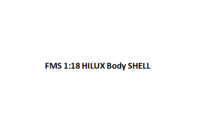 1:18 Hilux Body Shell