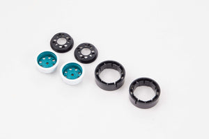 1:18 Magnum Eight Planets Style Wheels Plastic Parts Coating