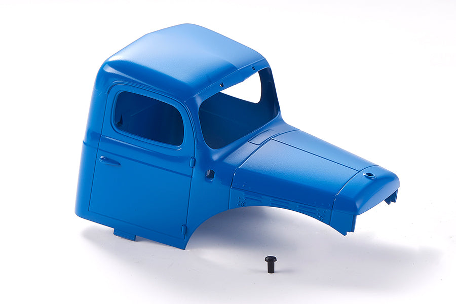 Blue 1/24 Power Wagon RC car body shell with screw accessory