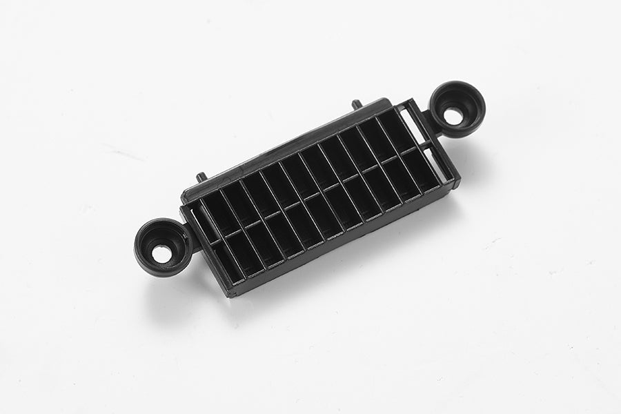 1/24 Power Wagon black exhaustion plate with slatted design