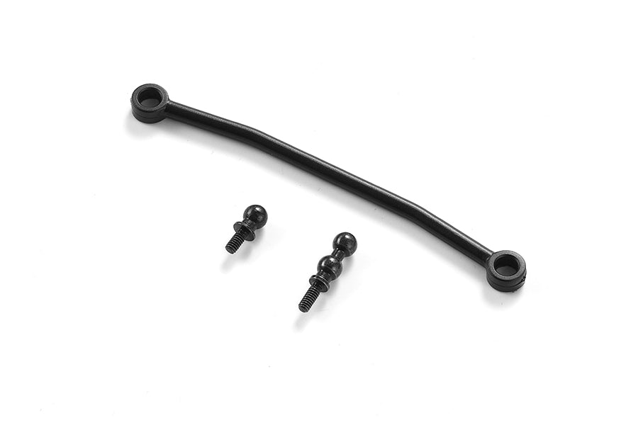 1/24 Power Wagon steering link set with black rod and two ball joints